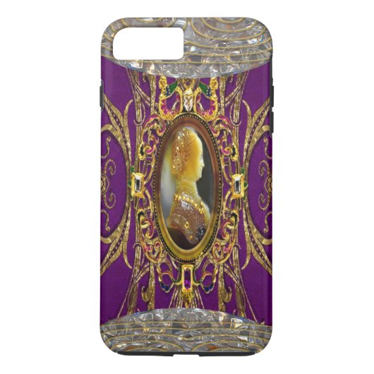 Sarashire Royale Cameo Victoriaans Case-Mate iPhone Case (Achterkant)