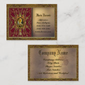 Sarashire  visitekaartje (Voorkant / Achterkant)