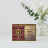 Sarashire  visitekaartje (Staand voorkant)