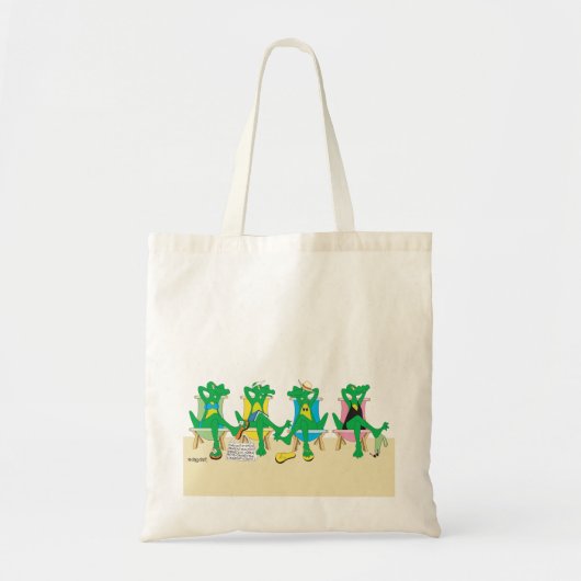 Sarasota Alligator Beach Tote Bag (Voorkant)