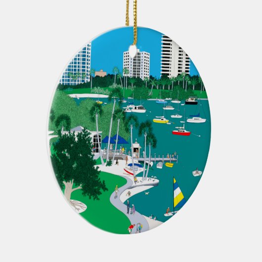 Sarasota Bay Front Ornament (Rechts)