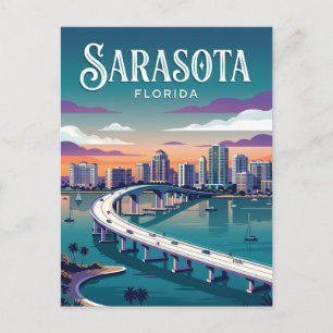 Sarasota Bayfront Park VS Briefkaart