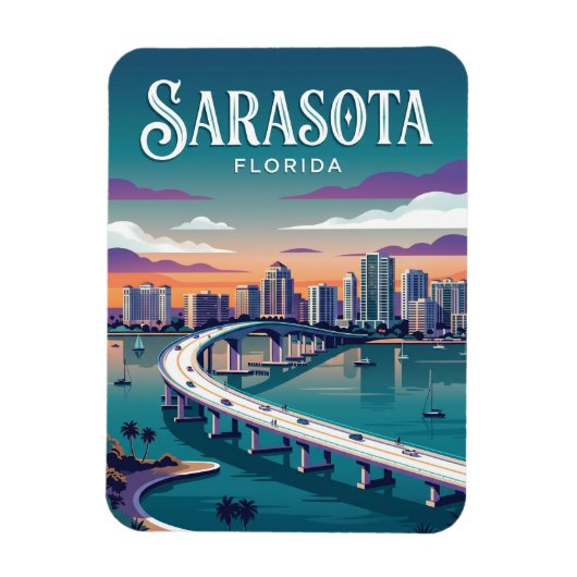 Sarasota Bayfront Park VS Magneet (Verticaal)