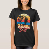 Sarasota Beach Florida Surfen Surfer Ocean Summer T-shirt (Voorkant)