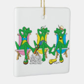 Sarasota Beach Keramisch Ornament (Rechts)