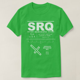 Sarasota - Bradenton International Airport SRQ T-shirt
