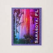  Sarasota, FL Beach Sunset - Golf van Mexico Legpuzzel (Verticaal)