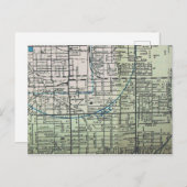 Sarasota, FL  kaart (Voorkant / Achterkant)