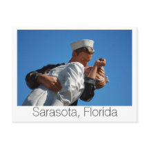 Sarasota, FL Kissing Sailor
