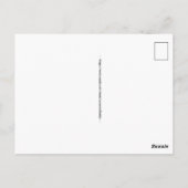 Sarasota FL Municipal Auditorium Briefkaart (Achterkant)