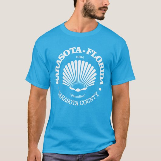 Sarasota Fl (zeeschelp) T-shirt (Voorkant)