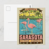 Sarasota Flamingo Kaart (Voorkant / Achterkant)