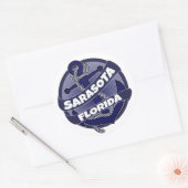 Sarasota Florida Anker stickers (Envelop)