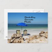 Sarasota Florida Briefkaart (Voorkant / Achterkant)