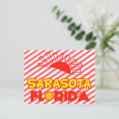 Sarasota, Florida Briefkaart (Staand voorkant)