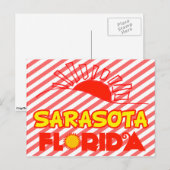Sarasota, Florida Briefkaart (Voorkant / Achterkant)