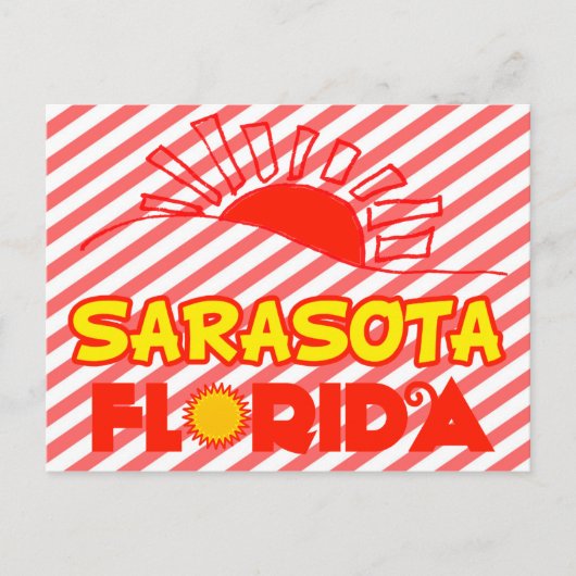 Sarasota, Florida Briefkaart (Voorkant)