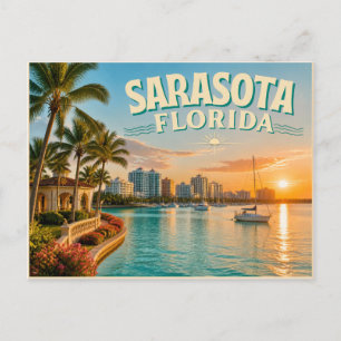 Sarasota Florida Briefkaart