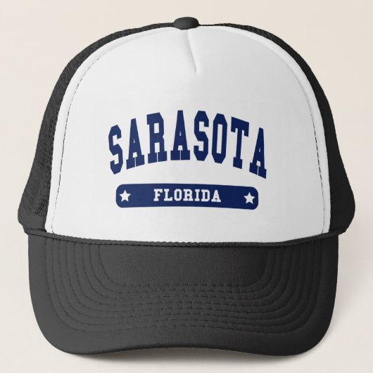 Sarasota Florida College Style-T-shirts Trucker Pet (Voorkant)