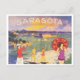 Sarasota Florida  jaren 20 Briefkaart