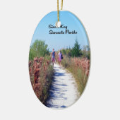 Sarasota Florida Keramisch Ornament (Links)