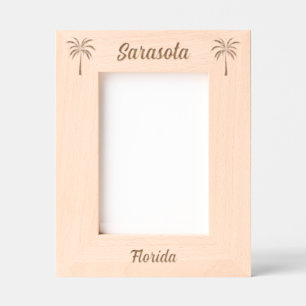 Sarasota Florida Laser Gravure lijst Gegraveerde Lijstjes