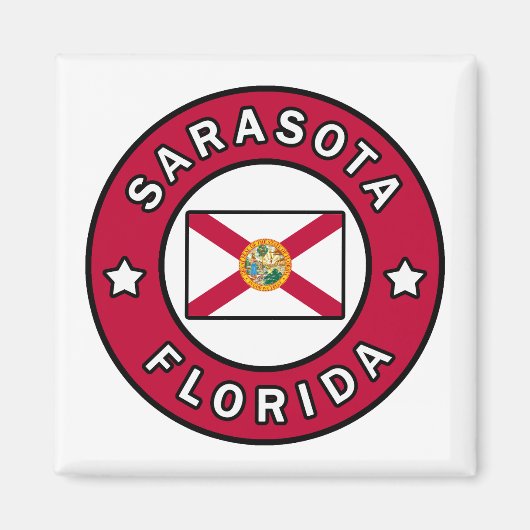 Sarasota Florida Magneet (Voorkant)