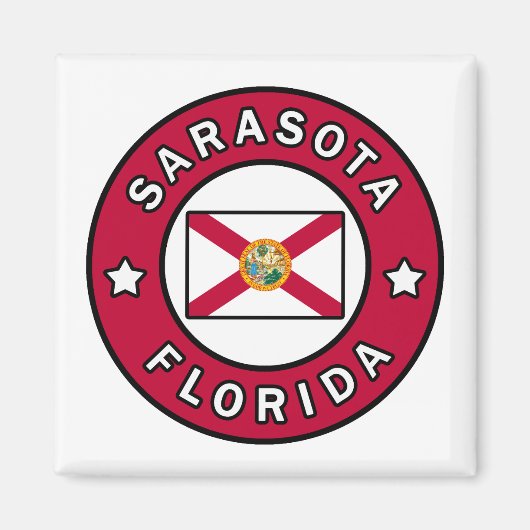Sarasota Florida Magneet (Voorkant)