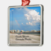 Sarasota Florida Metalen Ornament (Links)