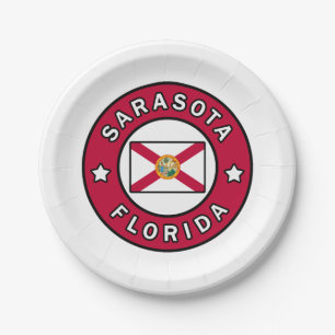 Sarasota Florida Papieren Bordje