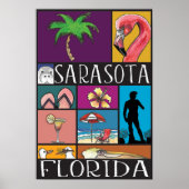 Sarasota Florida Poster (Voorkant)