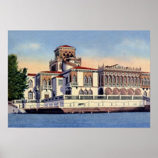 Sarasota Florida Ringling Museum Poster (Voorkant)