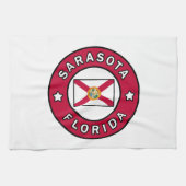 Sarasota Florida Theedoek (Horizontaal)