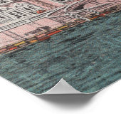 Sarasota, Florida - Uitzicht van John Ringling Poster (Hoek)