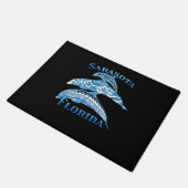 Sarasota Florida Vacation Tribal Dolphins Deurmat (Schuin)