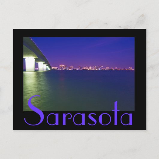 Sarasota, Florida, VS Briefkaart (Voorkant)