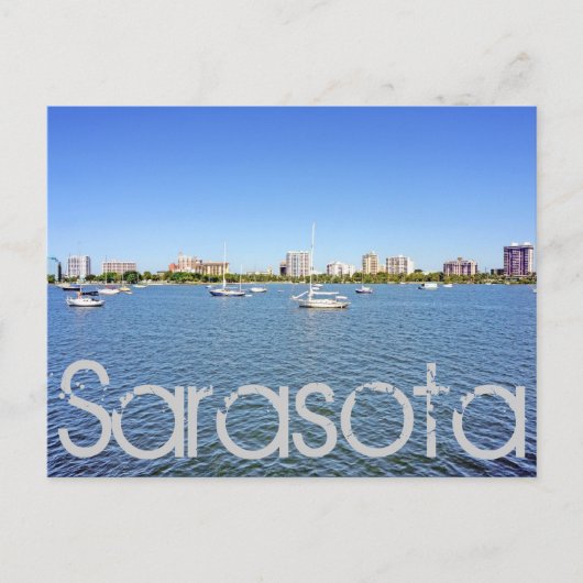 Sarasota, Florida, VS Briefkaart (Voorkant)