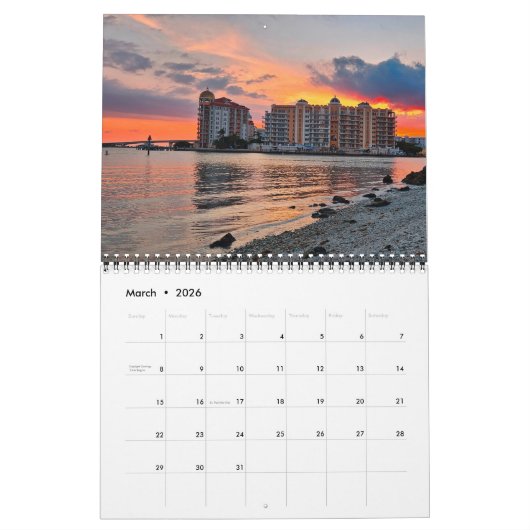 Sarasota Kalender 2025 (Mar 2026)