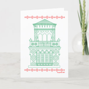 Sarasota Landmark Kerstkaart Aankondiging