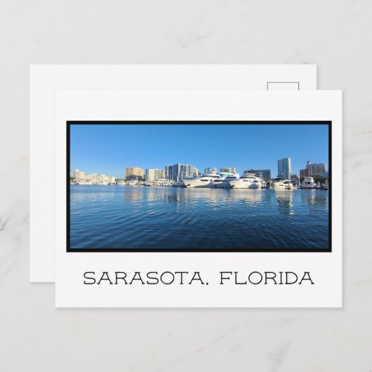 Sarasota Marina Jacks Briefkaart (Voorkant / Achterkant)