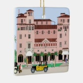 Sarasota Ringling Hotel Keramisch Ornament (Rechts)