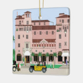 Sarasota Ringling Hotel Keramisch Ornament (Links)