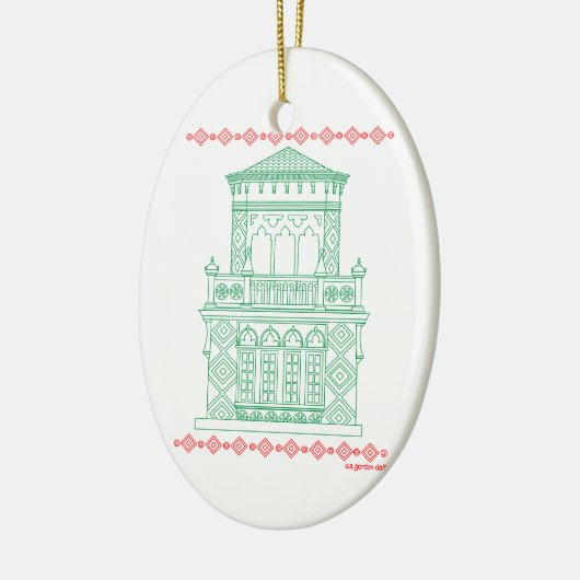 Sarasota Ringling Landmark Ornament (Links)