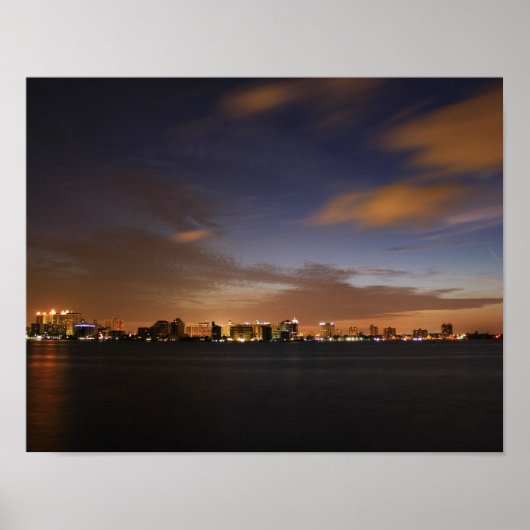 Sarasota Skyline Poster (Voorkant)