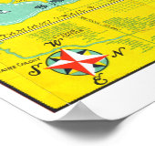 Sarasota  Tourist Map Poster (Hoek)