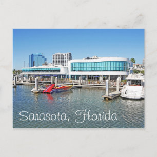 Sarasota van de baai briefkaart