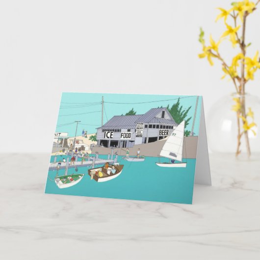 Sarasota Viskamp Kaart (Gele Bloem)