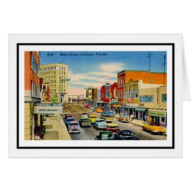 Sarasota's Main Street (Voorkant Horizontaal)