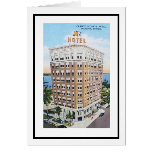 Sarasota's Oranje Blossom Hotel (Voorkant)