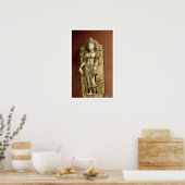 Sarasvati, de godin van het Leren, Pallu, Rajasth Poster (Keuken)